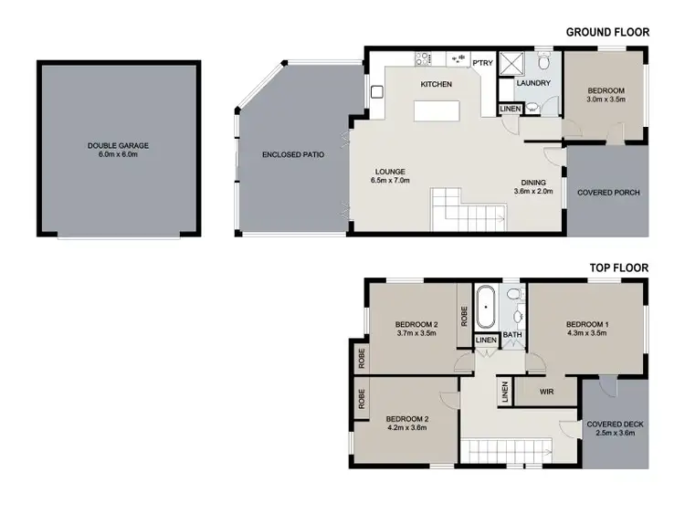 Floorplan of Homely house listing, 9 Palm Avenue, Sandgate QLD 4017