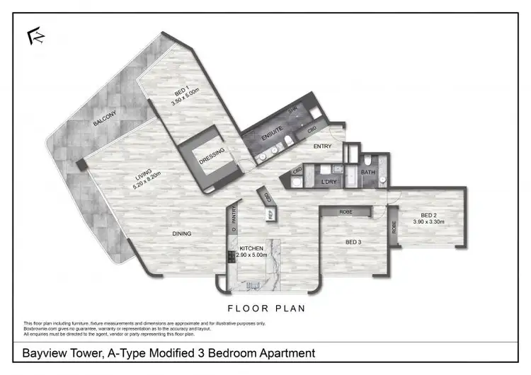 Floorplan of Homely apartment listing, 4/21 Bayview Street, Runaway Bay QLD 4216