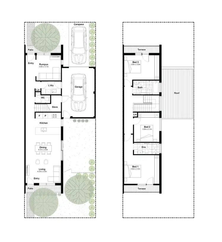 Floorplan of Homely townhouse listing, Lot 220/247 St Albans Road, Sunshine North VIC 3020