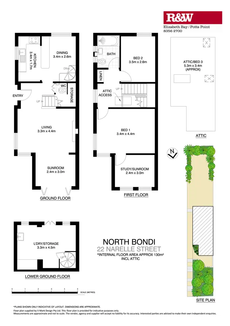 Floorplan of Homely house listing, 22 Narelle Street, North Bondi NSW 2026