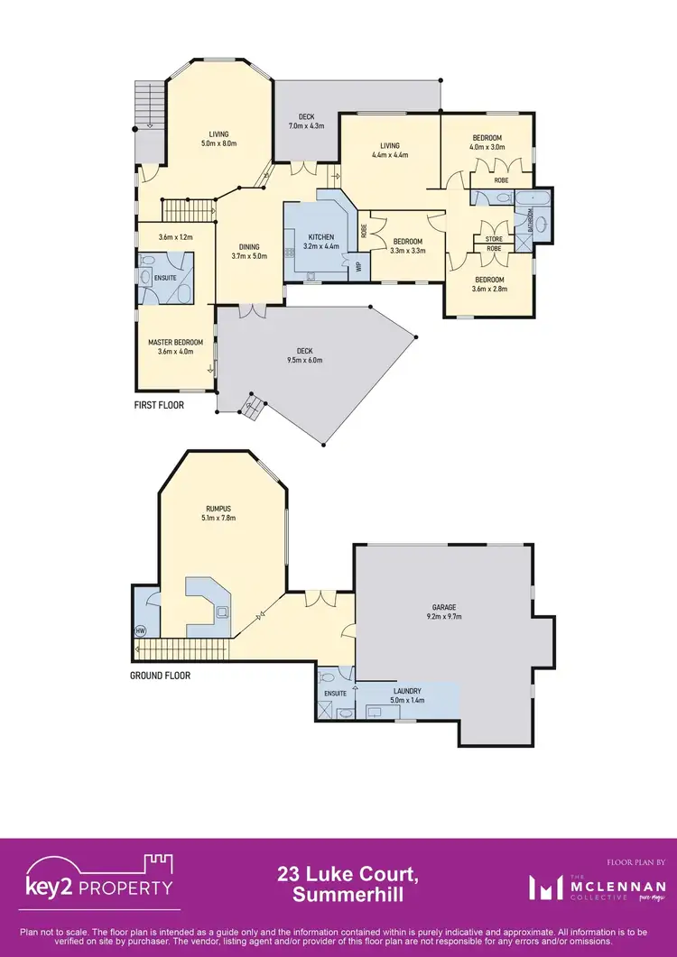 Floorplan of Homely house listing, 23 Luke Court, Summerhill TAS 7250