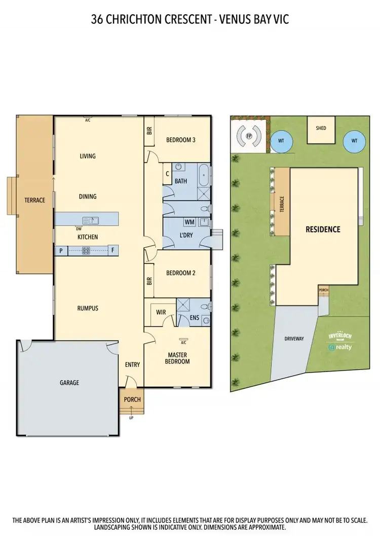 Floorplan of Homely house listing, 36 Crichton Crescent, Venus Bay VIC 3956