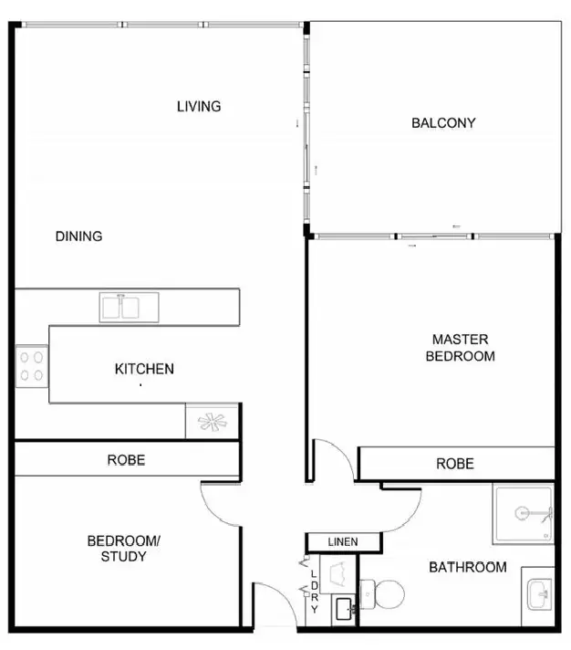 Floorplan of Homely apartment listing, 59/227 Flemington Road, Franklin ACT 2913