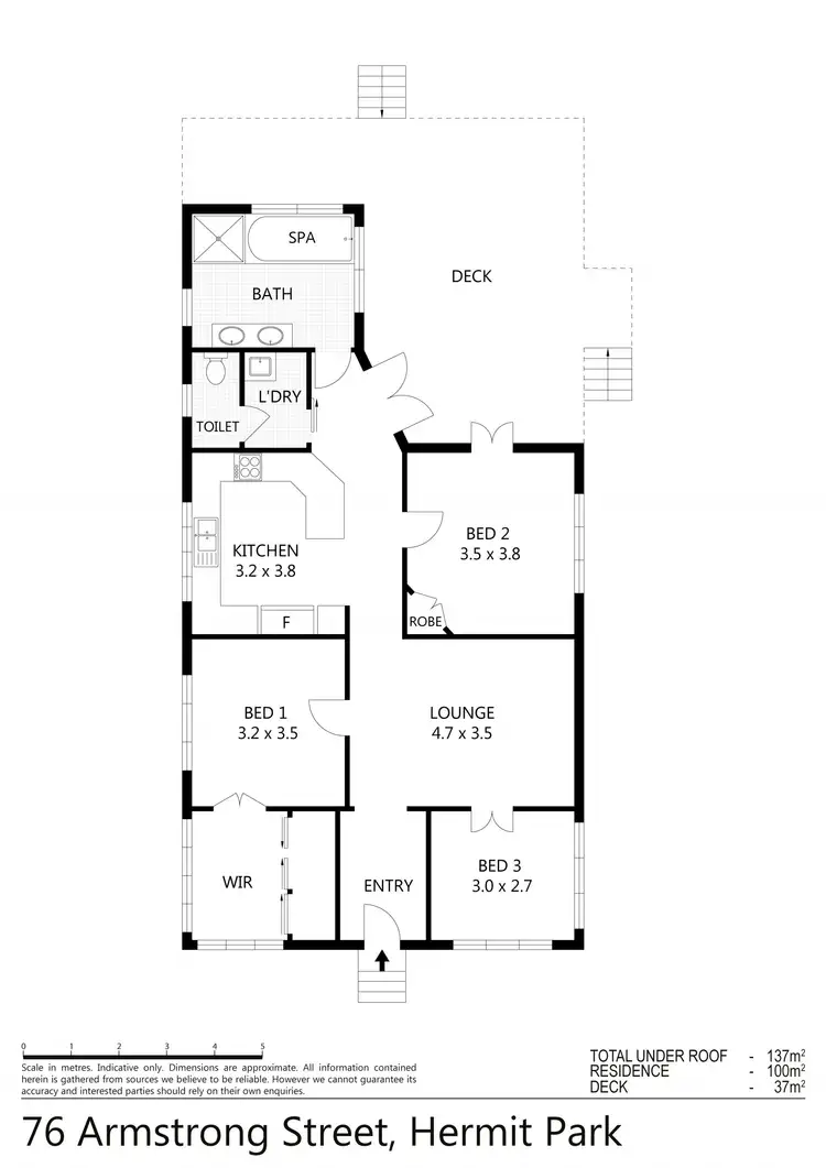 Floorplan of Homely house listing, 76 Armstrong Street, Hermit Park QLD 4812