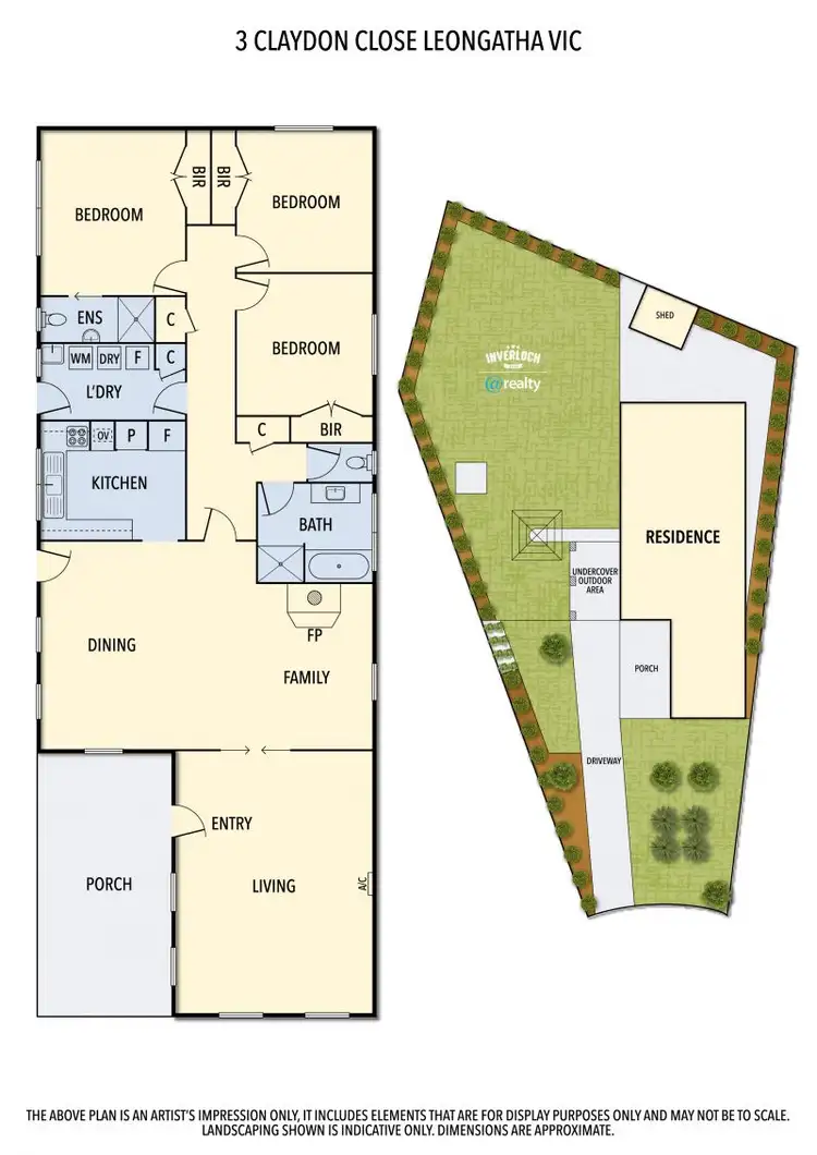 Floorplan of Homely house listing, 3 Claydon Close, Leongatha VIC 3953
