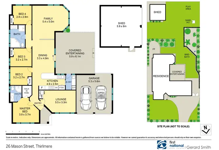 Floorplan of Homely house listing, 26 Mason Street, Thirlmere NSW 2572