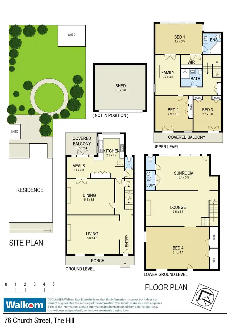 Floorplan of Homely house listing, 76 Church Street, The Hill NSW 2300