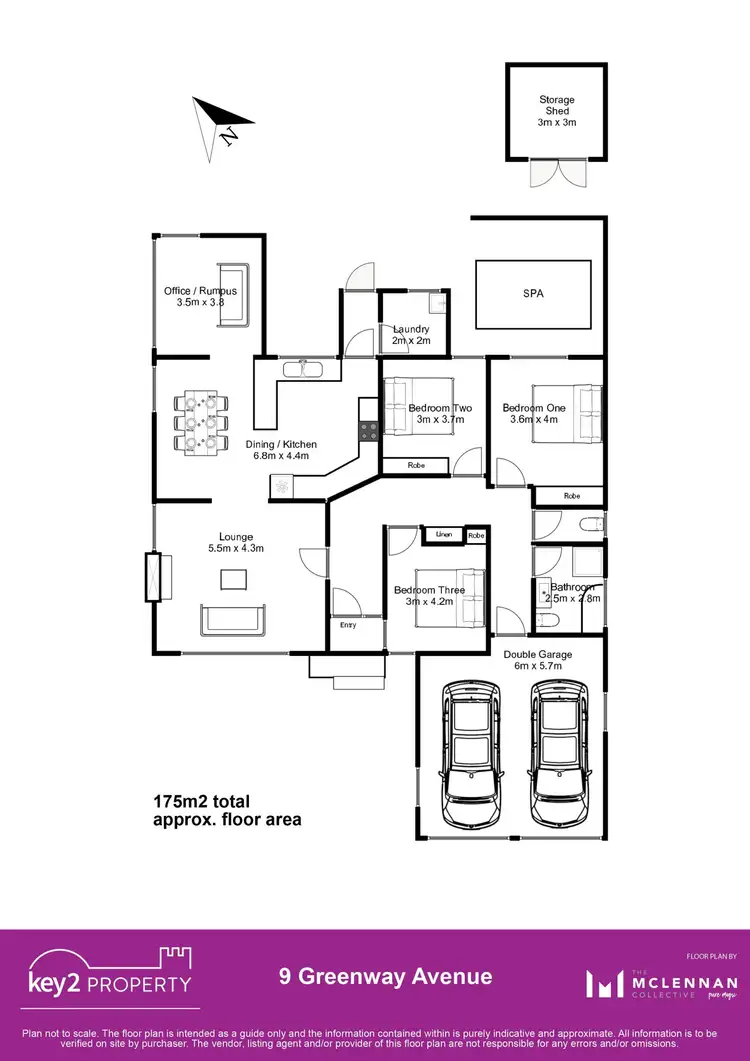 Floorplan of Homely house listing, 9 Greenway Avenue, Norwood TAS 7250