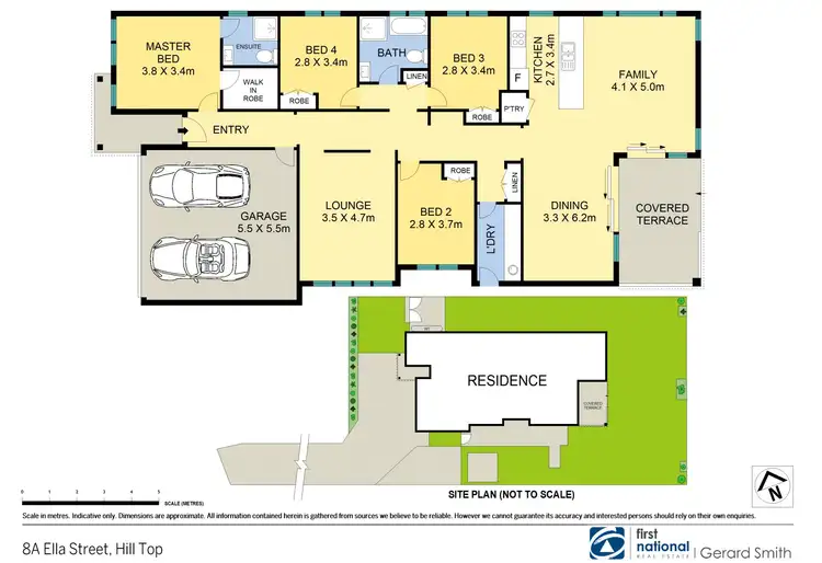 Floorplan of Homely house listing, 8a Ella Street, Hill Top NSW 2575