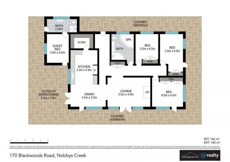 Floorplan of Homely rural property listing, 170 Blackwoods Road, Nobbys Creek NSW 2484