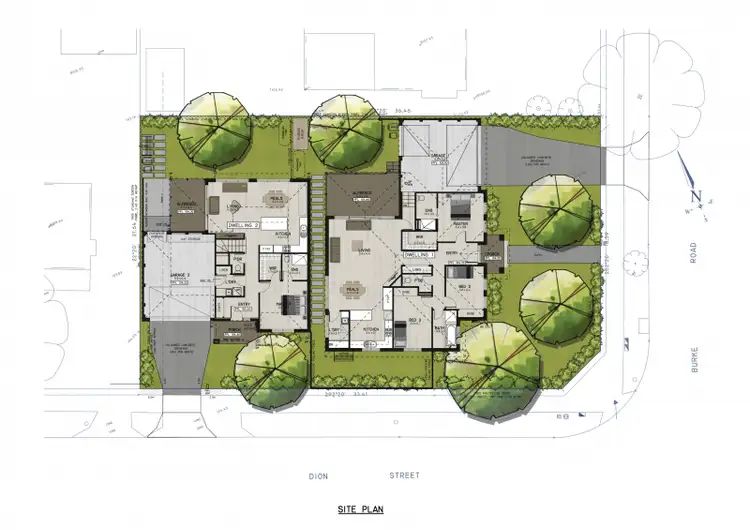 Floorplan of Homely house listing, Lot A/117 Burke Road, Ferntree Gully VIC 3156