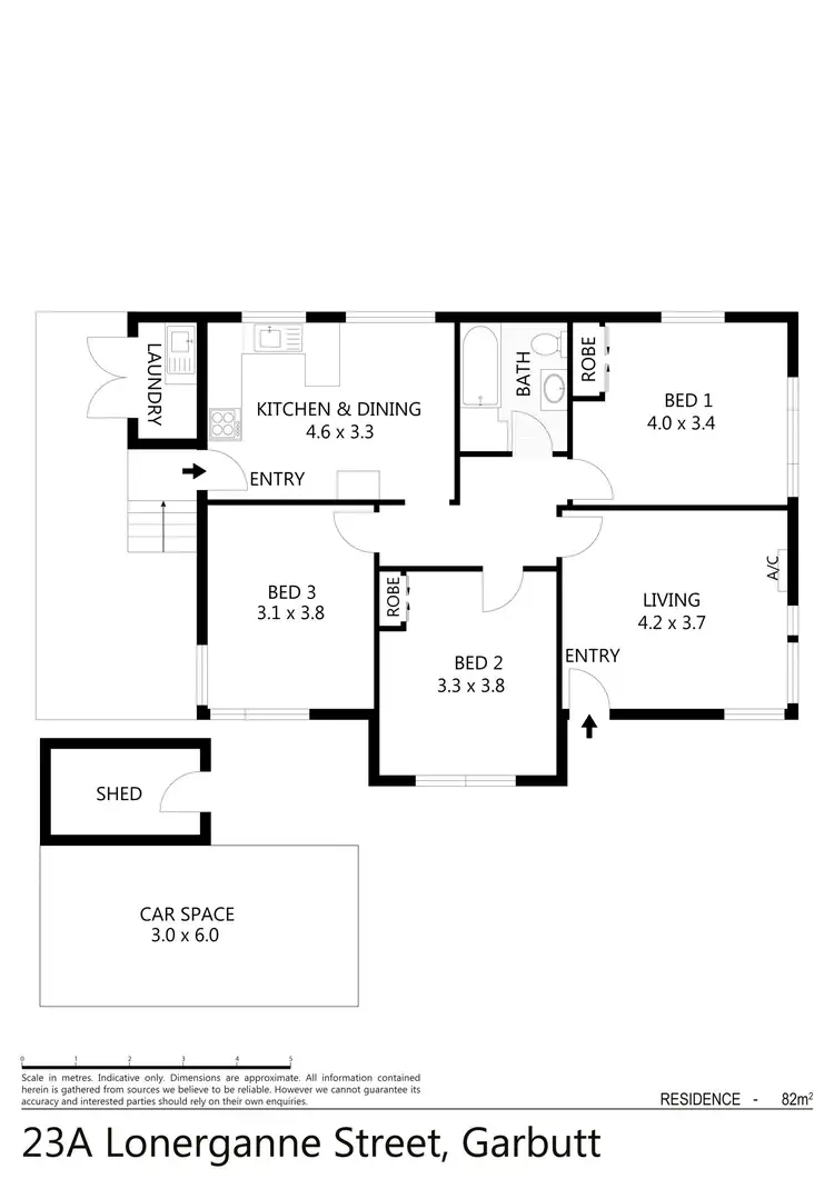 Floorplan of Homely house listing, 23a Lonerganne Street, Garbutt QLD 4814
