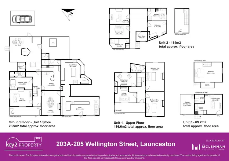 Floorplan of Homely house listing, 203a-205 Wellington Street, Launceston TAS 7250