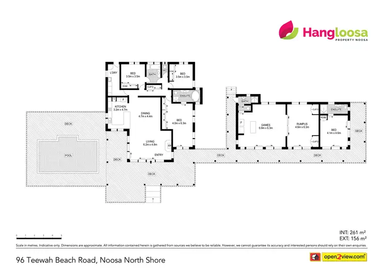 Floorplan of Homely rural property listing, 96 Teewah Beach Road, Noosa North Shore QLD 4565