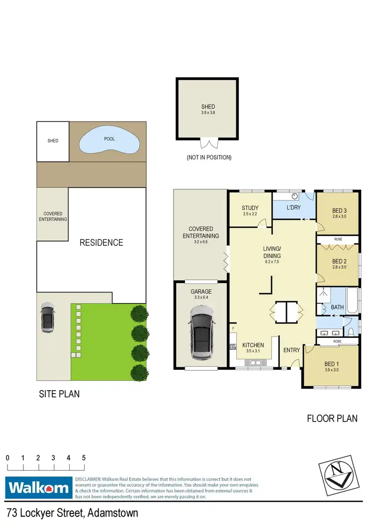 Floorplan of Homely house listing, 73 Lockyer Street, Adamstown NSW 2289