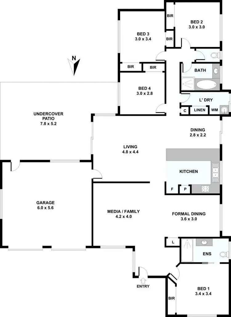 Floorplan of Homely house listing, 49 Redgrove Avenue, Wellington Point QLD 4160