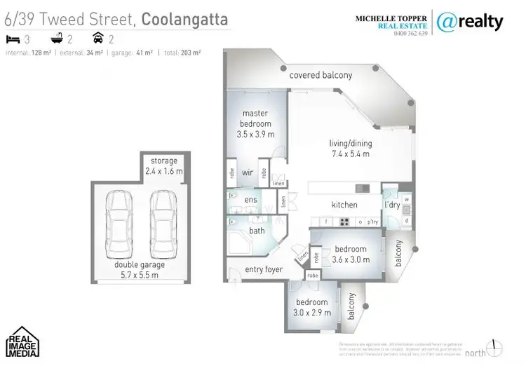 Floorplan of Homely apartment listing, 6/39-43 Tweed Street, Coolangatta QLD 4225