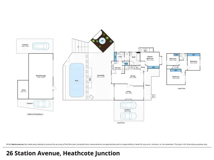 Floorplan of Homely house listing, 26 Station Avenue, Wandong VIC 3758