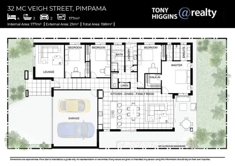 Floorplan of Homely house listing, 32 McVeigh Street, Pimpama QLD 4209