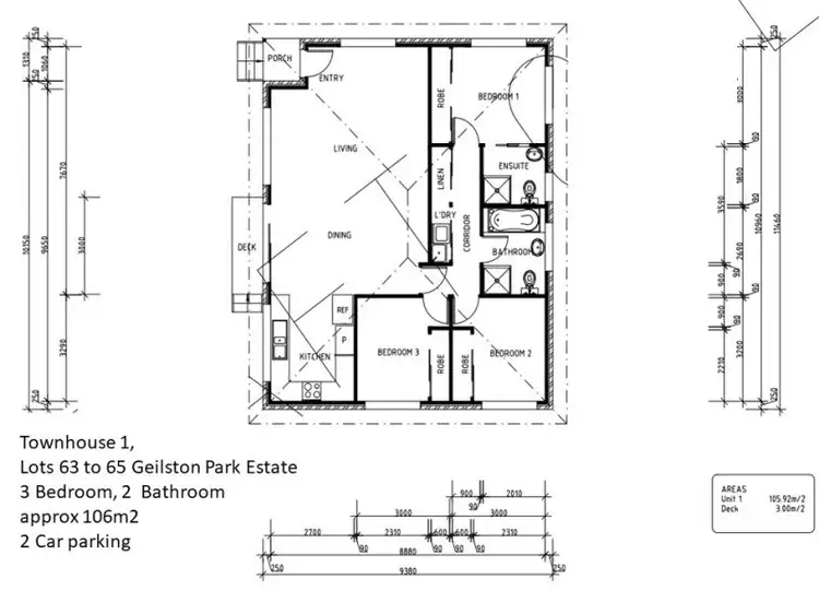 Floorplan of Homely house listing, 1/63-65 Napier Street, Geilston Bay TAS 7015
