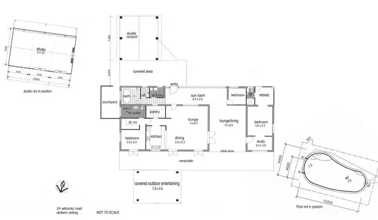 Floorplan of Homely rural property listing, 24 Adcocks Road, Stokers Siding NSW 2484
