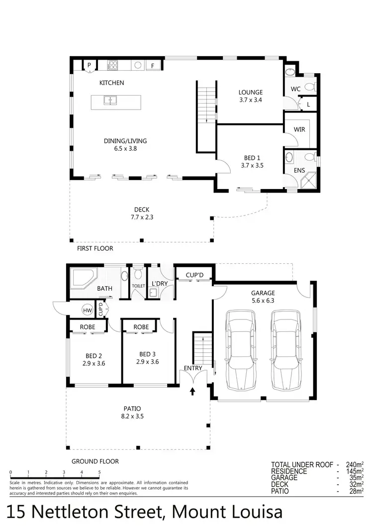Floorplan of Homely house listing, 15 Nettleton Street, Mount Louisa QLD 4814