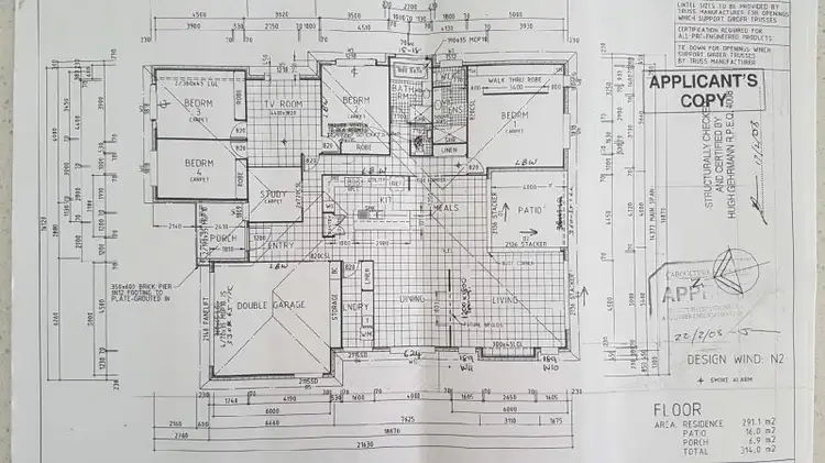 Floorplan of Homely house listing, 8 Baza Place, Banksia Beach QLD 4507