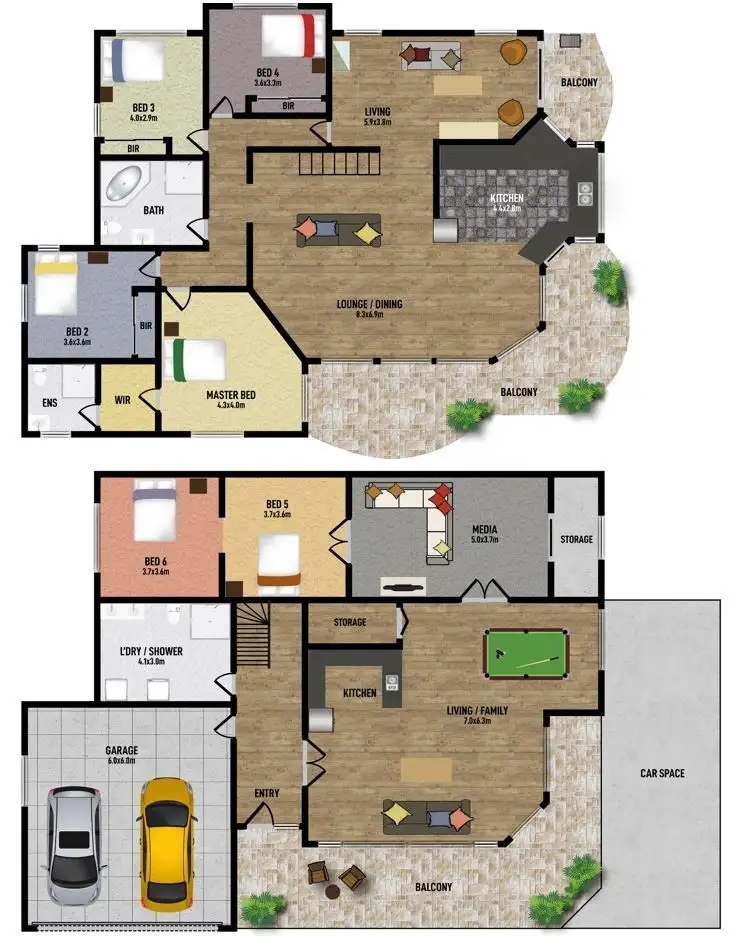 Floorplan of Homely house listing, 682 Lawrence Hargrave Drive, Coledale NSW 2515