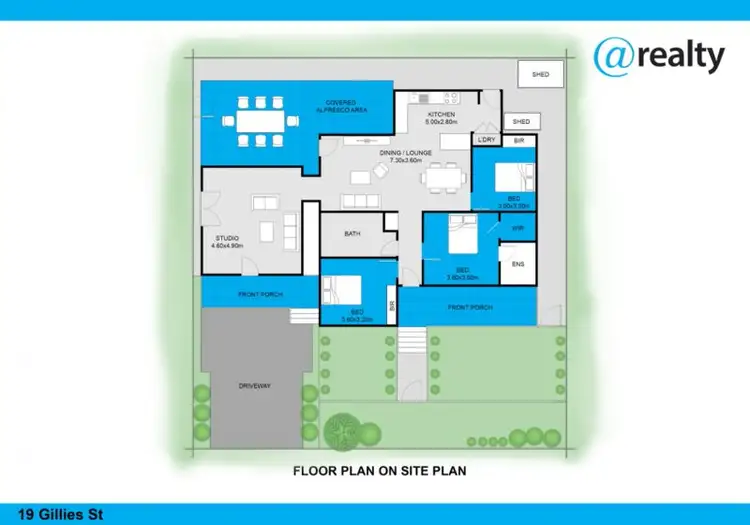 Floorplan of Homely house listing, 19 Gillies Street, Rutherford NSW 2320