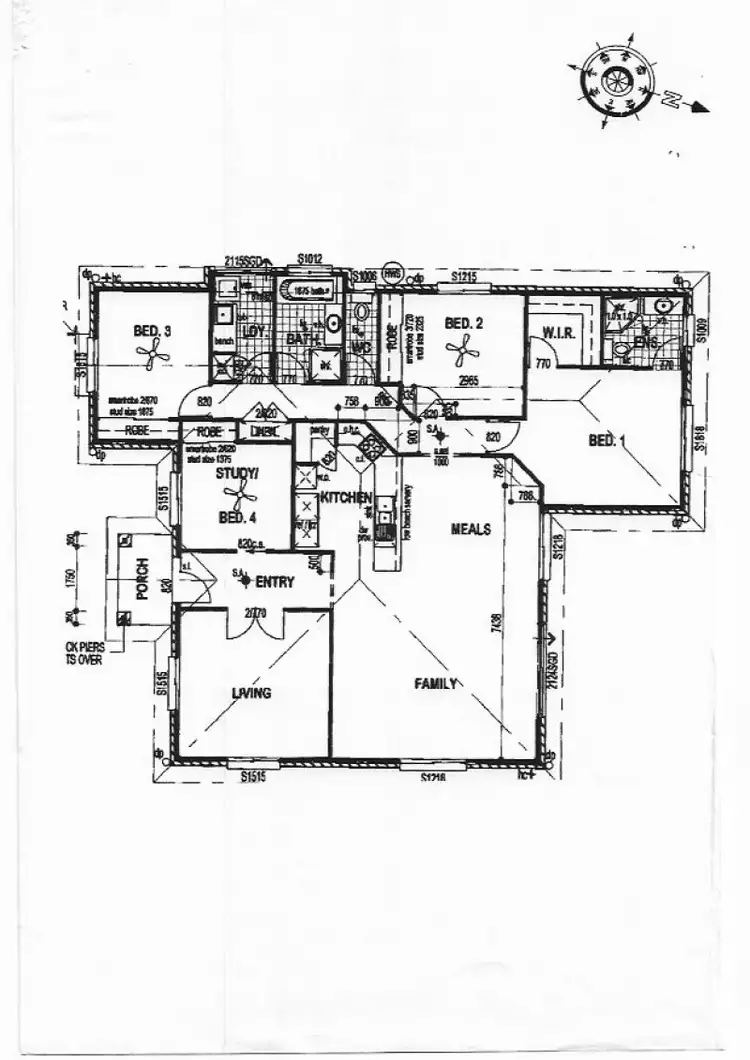 Floorplan of Homely house listing, 8 Matthew Court, Crows Nest QLD 4355