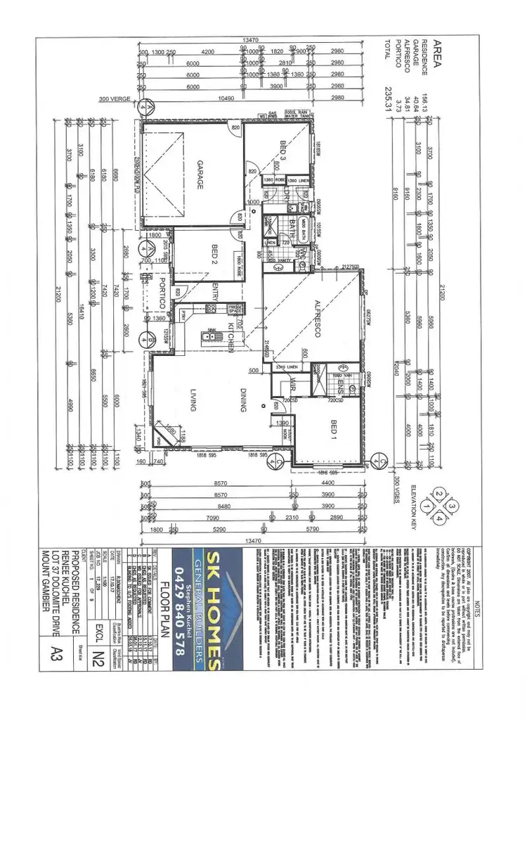 Floorplan of Homely house listing, 16 Dolomite Drive, Mount Gambier SA 5290