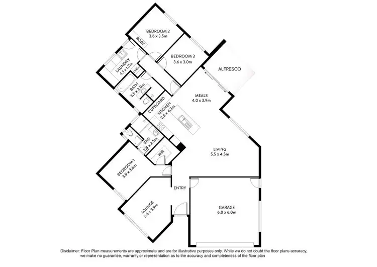 Floorplan of Homely house listing, 39 St Andrews Drive, Worrolong SA 5291