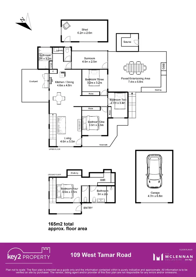 Floorplan of Homely house listing, 109 West Tamar Road, Trevallyn TAS 7250