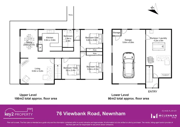 Floorplan of Homely house listing, 76 Viewbank Road, Newnham TAS 7248