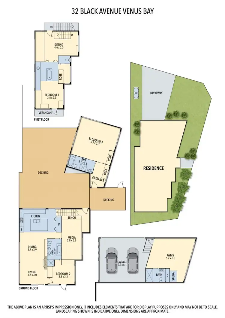 Floorplan of Homely land listing, 32 Black Avenue, Venus Bay VIC 3956