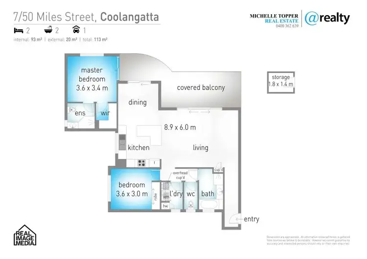 Floorplan of Homely unit listing, 7/50-52 Miles Street, Kirra QLD 4225
