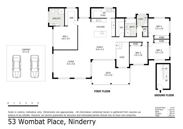 Floorplan of Homely house listing, 53 Wombat Place, Ninderry QLD 4561