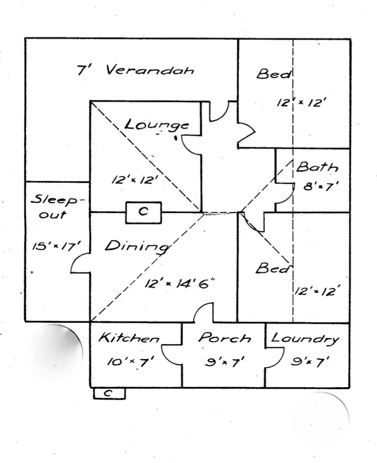 Floorplan of Homely house listing, 84 Murray St, Moruya NSW 2537