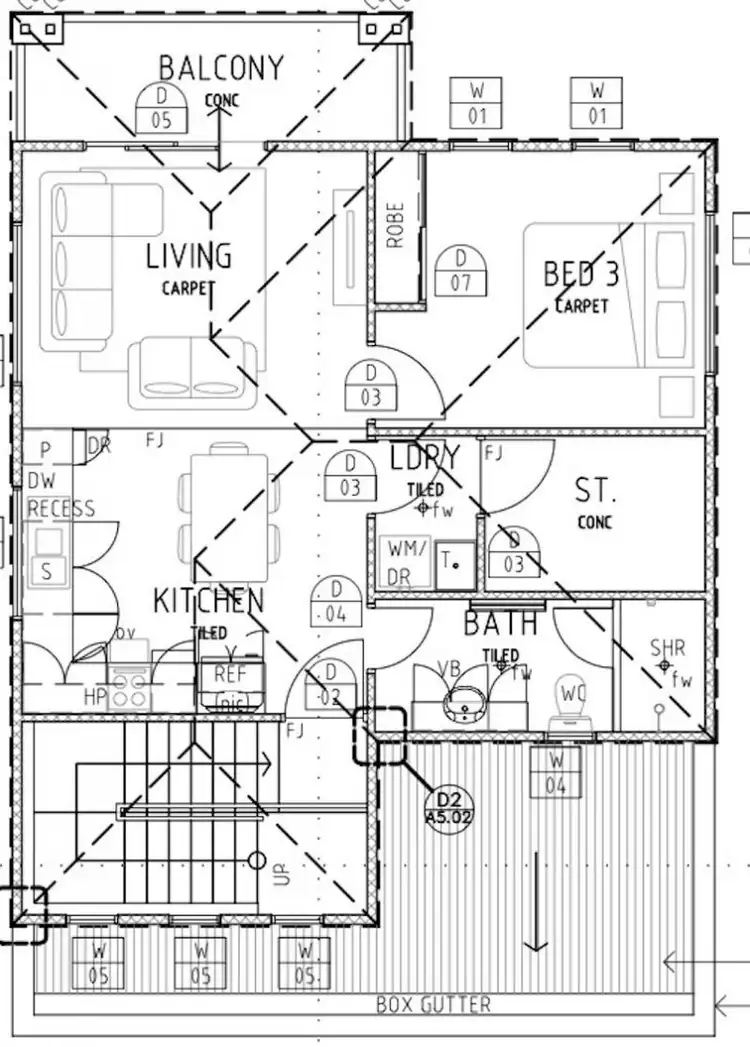 Floorplan of Homely townhouse listing, 17-19 Valcros Circuit, Dunsborough WA 6281