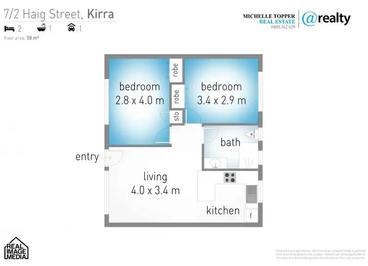 Floorplan of Homely apartment listing, 7/2 Haig Street, Kirra QLD 4225