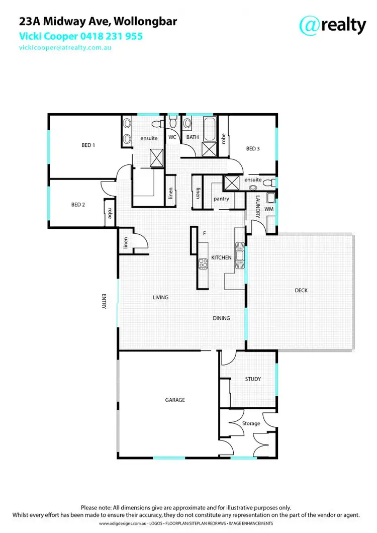 Floorplan of Homely house listing, 23 Midway Avenue, Wollongbar NSW 2477