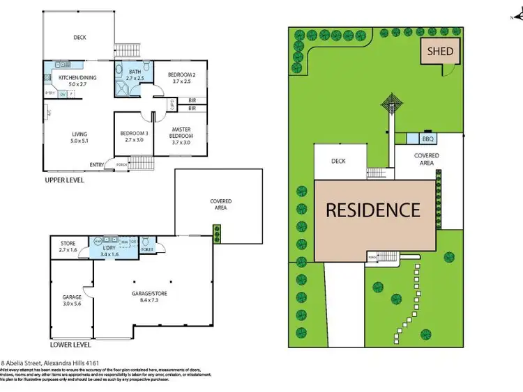 Floorplan of Homely house listing, 18 Abelia Street, Alexandra Hills QLD 4161