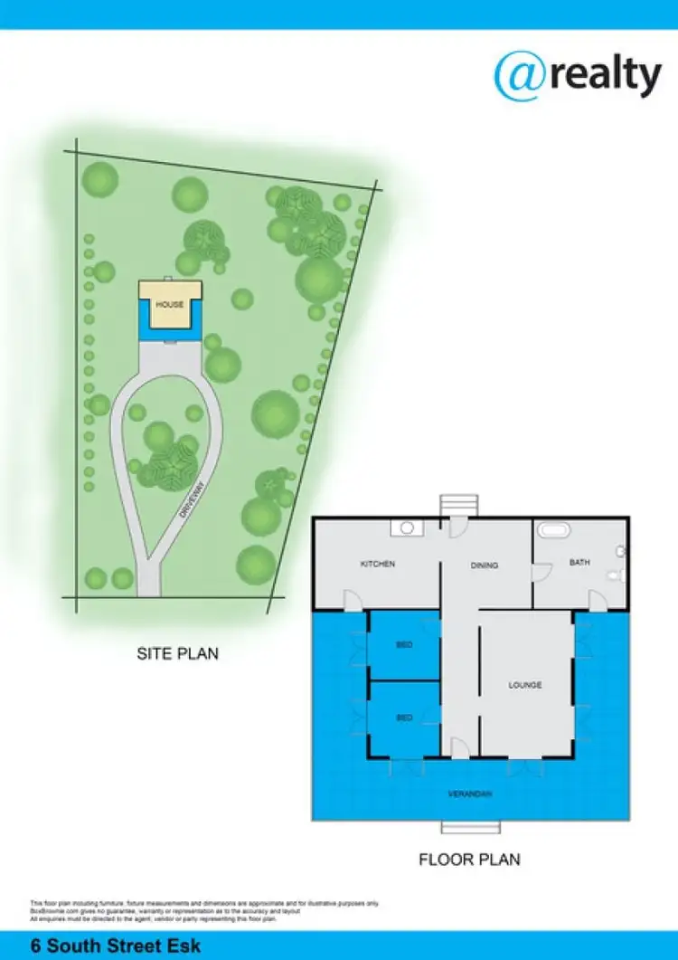 Floorplan of Homely house listing, 6 South Street, Esk QLD 4312
