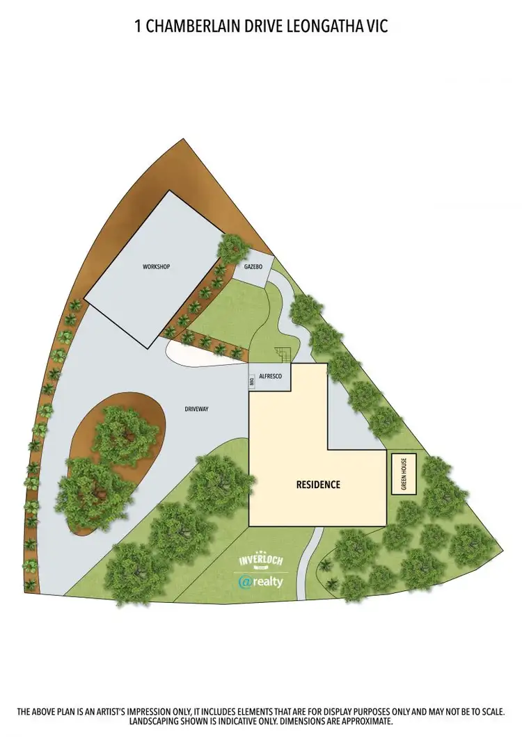 Floorplan of Homely house listing, 1 Chamberlain Drive, Leongatha VIC 3953