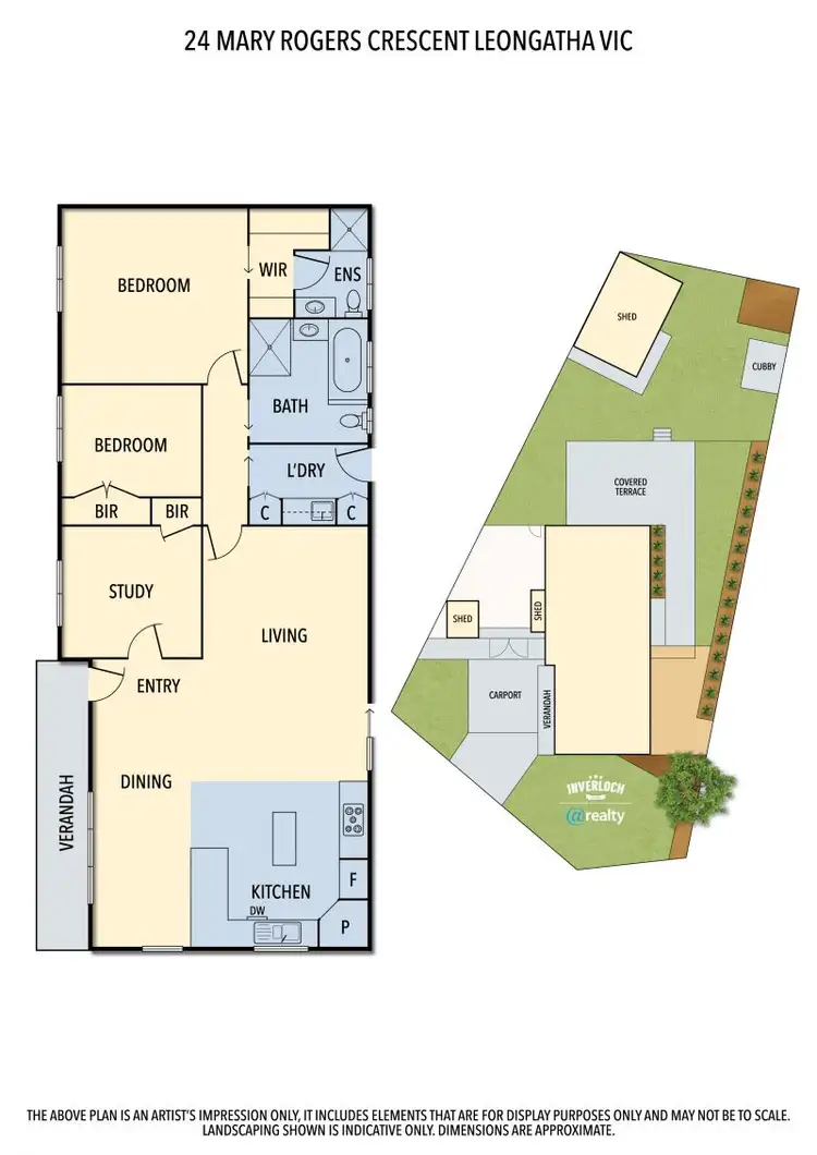 Floorplan of Homely house listing, 24 Mary Rogers Crescent, Leongatha VIC 3953