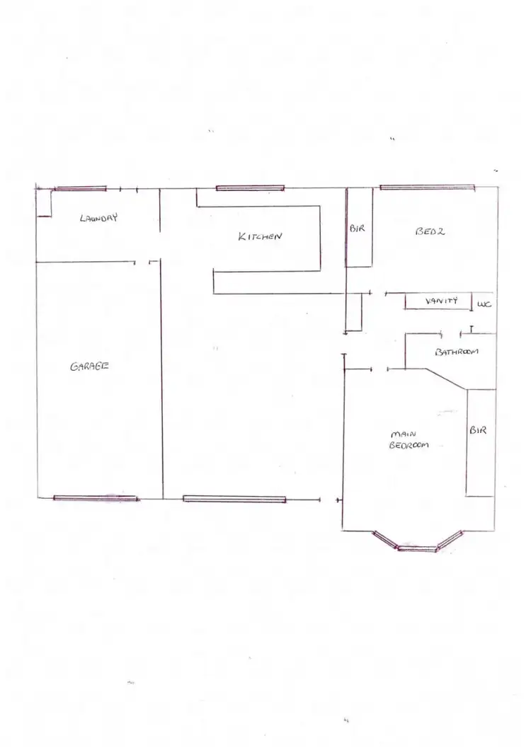 Floorplan of Homely unit listing, 3/6 CARTHEW STREET, Mount Gambier SA 5290