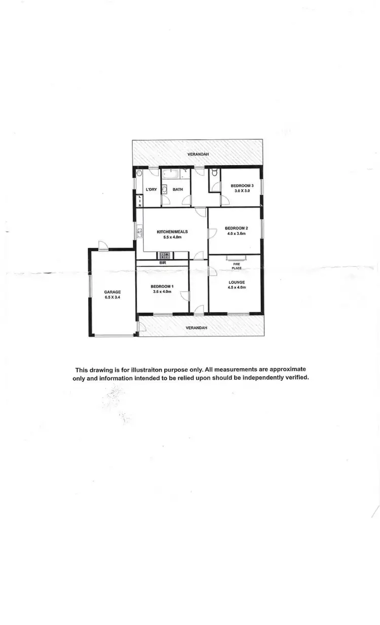 Floorplan of Homely house listing, 22 Bertha Street, Mount Gambier SA 5290