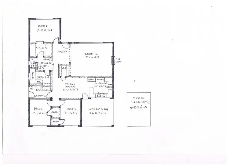 Floorplan of Homely house listing, 14 Natasha close, Ferntree Gully VIC 3156
