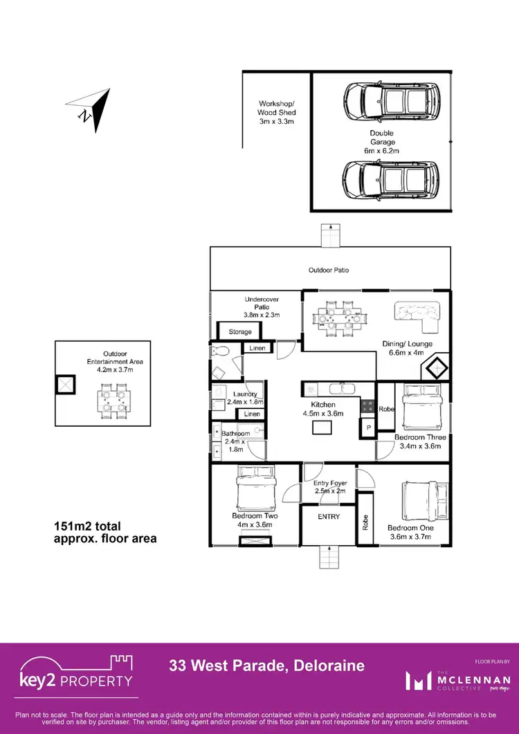 Floorplan of Homely house listing, 33 West Parade, Deloraine TAS 7304