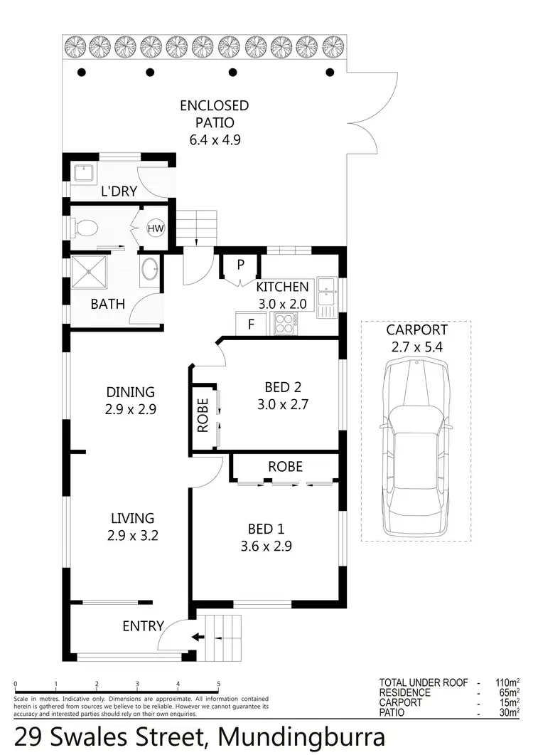 Floorplan of Homely house listing, 29 Swales Street, Mundingburra QLD 4812